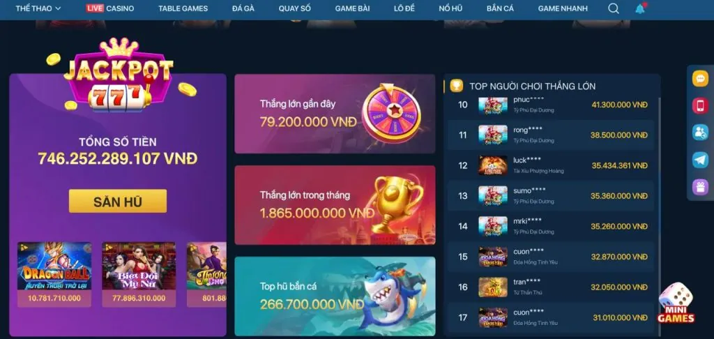 Banner khuyến mãi trò chơi Slot